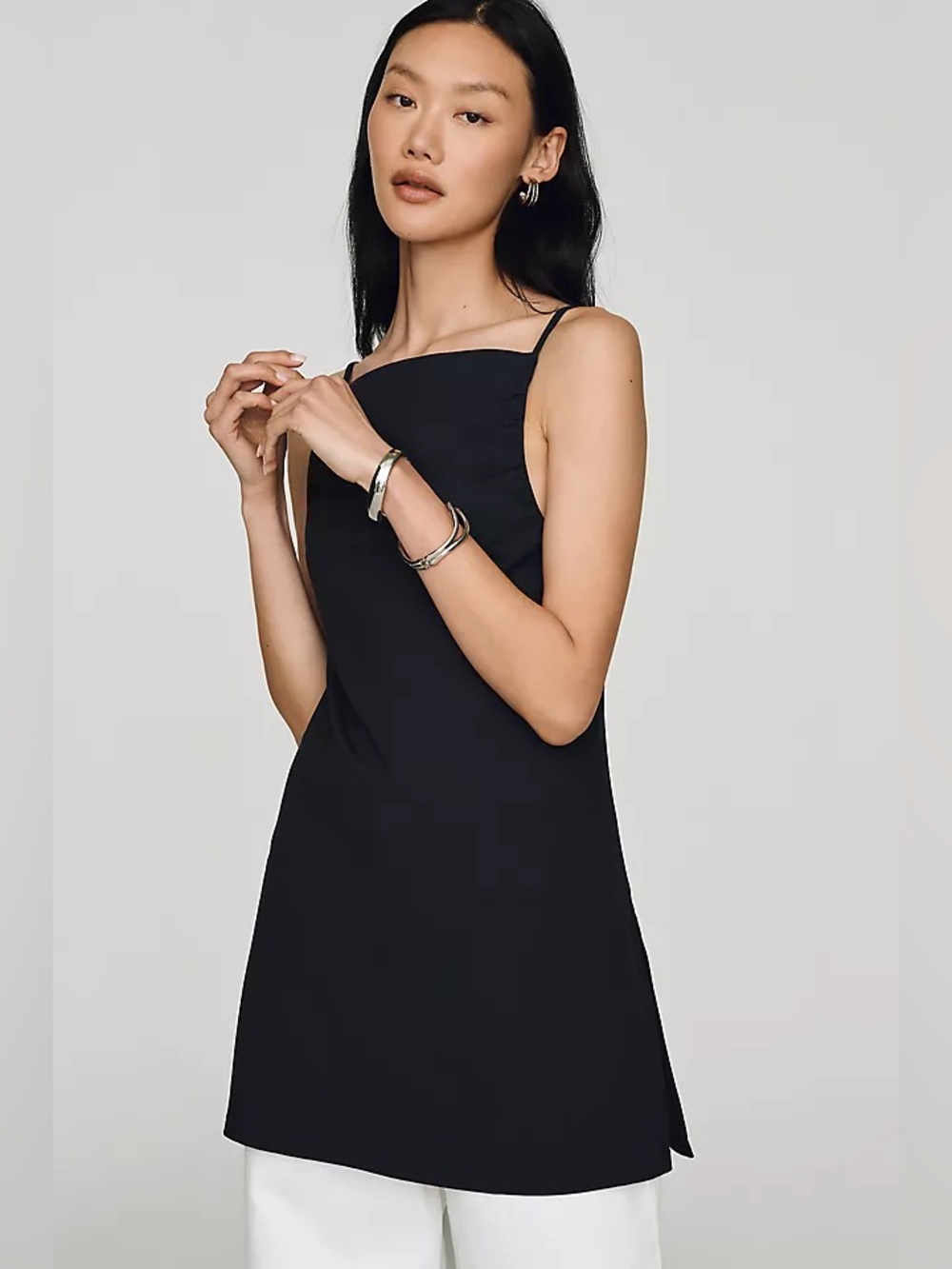 Anthropologie Maeve Black Tunic